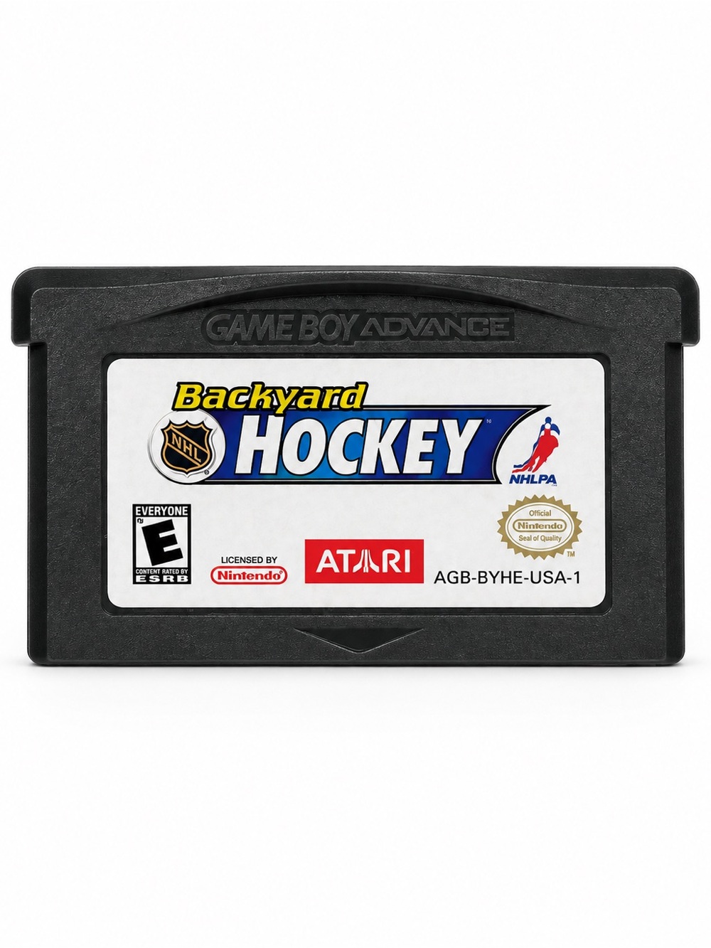 Backyard Hockey Nintendo Game Boy Advance GBA Atari NHL Cartridge